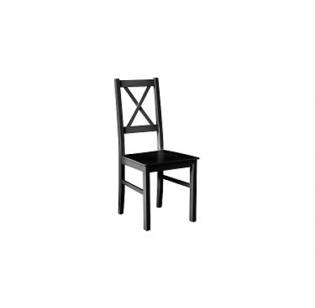 NIEL 10D - jedálenská stolička (NILO 10D) - celodrevená Graphite - kolekcia "DRE" (K150-Z)