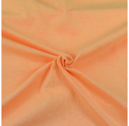 Jersey prestieradlo lososové 90x200 jednolôžko