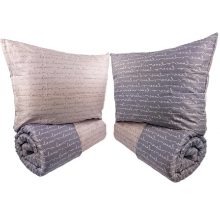 Francúzske obliečky Satén 220x200, 70x90cm Love