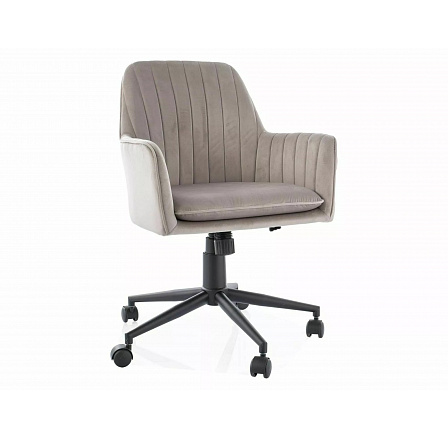 Kancelárske kreslo Q-886 VELVET, Tmavo béžový Bluvel 40