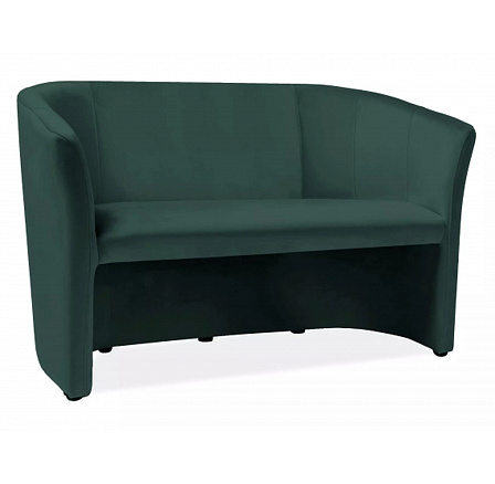 Pohovka TM-2, velvet green bluvel 78 / wenge Pohovka TM-2, velvet green bluvel 78 / wenge