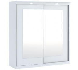 Šatní skriňa MORTY 2D2L 180, Biela