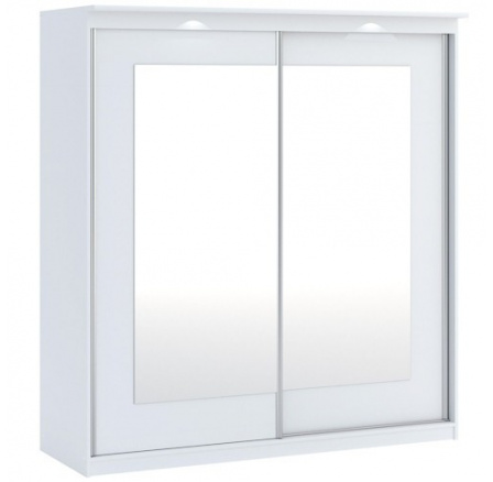 Šatní skriňa MORTY 2D2L 180, Biela