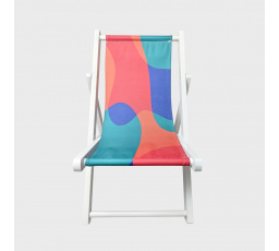 Lehátko COLOR FIESTA drevené mini biele 42x58.5x52.5 744679