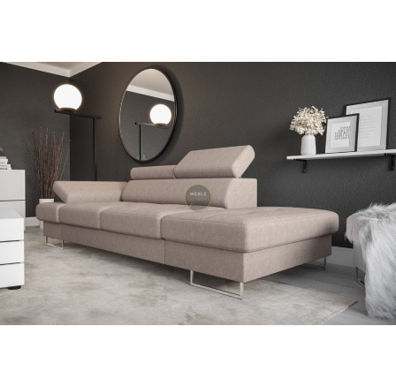 Sofa GALAXY II leňoška 235 cm - voliteľný odtieň