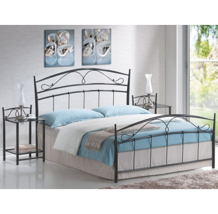 Posteľ SIENA čierna Posteľ SIENA čierna