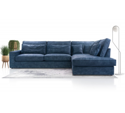 Rohová sedacia súprava Carny P Palladium 13 modrá