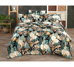 Francúzske obliečky Satén 220x220, 70x90cm Walter gold