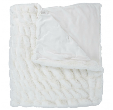 Koc Furry Luxury biely Koc Furry Luxury biely