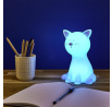 Lampička Cat Night biela