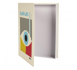 Krabica kniha Bauhaus biela