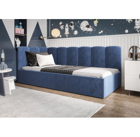 Posteľ SIMBA - voliteľný odtieň - ľavá strana