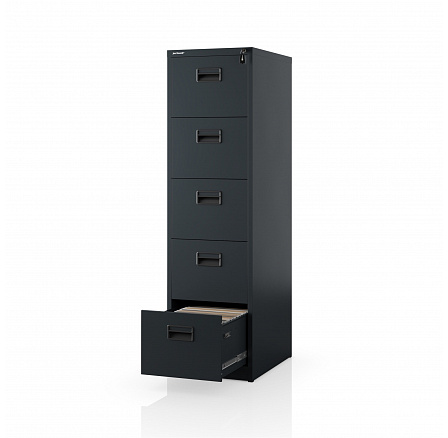 Kovová kartotéková skriňa antracitová: SARAN V5, 460 x 1625,5 x 600 mm Kovová kartotéková skriňa antracitová: SARAN V5, 460 x 1625,5 x 600 mm