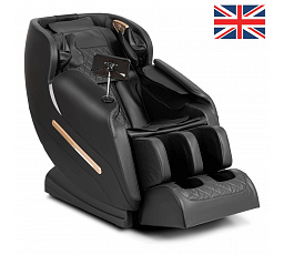 Masážne kreslo VX MAX Čierna Ekokoža Anglické Menu