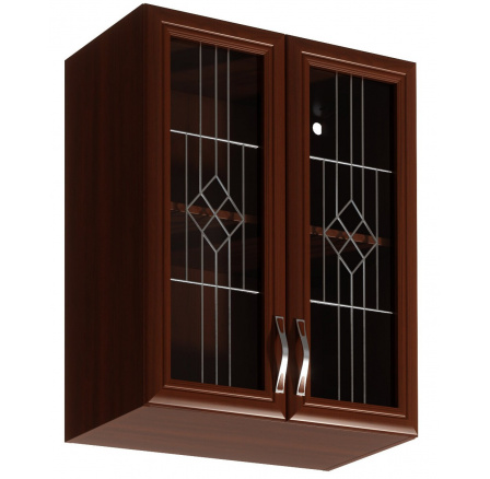 Kuchynská horná skrinka SYCYLIA G60S, Orech Milano