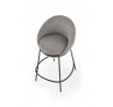 Barová stolička H118, Sivá/Čierna