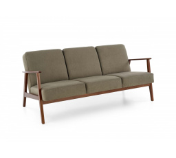 Pohovka MILANO 3S, Olivový Castel 38/Tmavý Orech