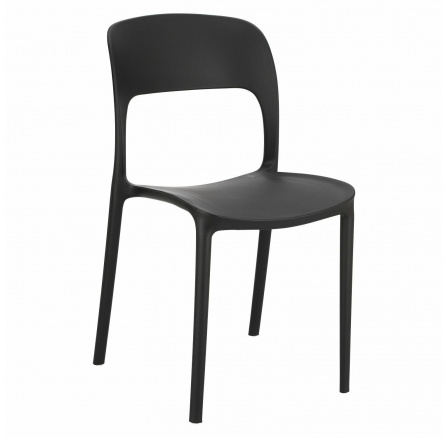 Stolička Flexi čierna