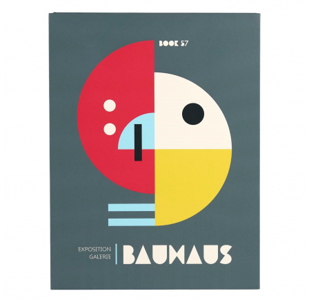 Krabica kniha Bauhaus sivá Krabica kniha Bauhaus sivá