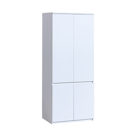 Šatní skriňa ARCA AR1, Biela arktická