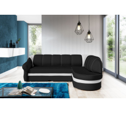 Rohová pohovka BENANO, Soft 011/Soft 017, pravá