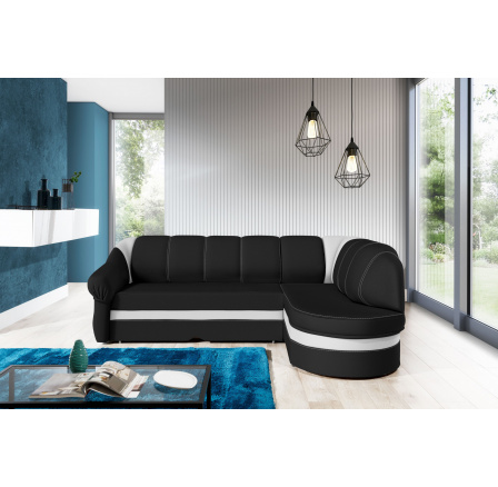 Rohová pohovka BENANO, Soft 011/Soft 017, pravá