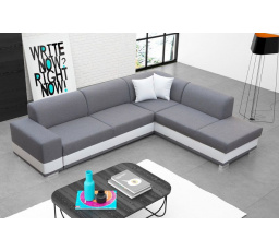 Rohová sedacia súprava Darla P sivá