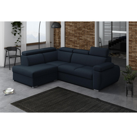 Rohová sedacia súprava Bodie IV ľavá modrá