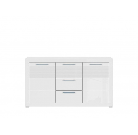 FLAMES KOM2D3S biely lesk FLAMES KOM2D3S biely lesk