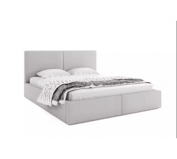 Posteľ HILTON bez matraca, 160x200 cm, Sivá