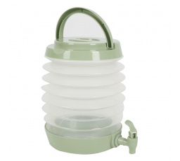 Skladacia nádoba na nápoje 5,5L zelená