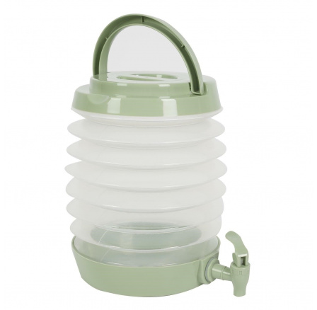 Skladacia nádoba na nápoje 5,5L zelená