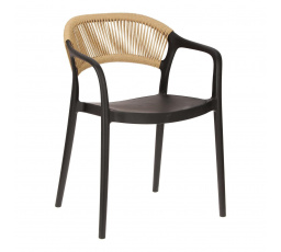 Stolička Osma čierna