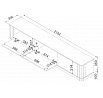 TV komoda DARCO 210, Elegant orech
