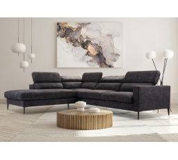 Rohová sedacia súprava JEZZI, Palladium 18, Ľavá