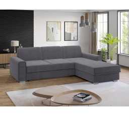 Rohová sedacia súprava Lubor P sivá megan 366