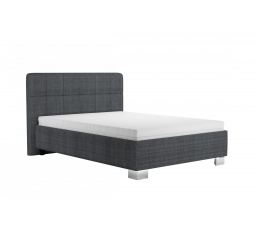 Posteľ Kelvin 140x200, sivá