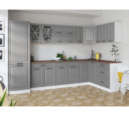 Rohová kuchyňa Simea ash MAT