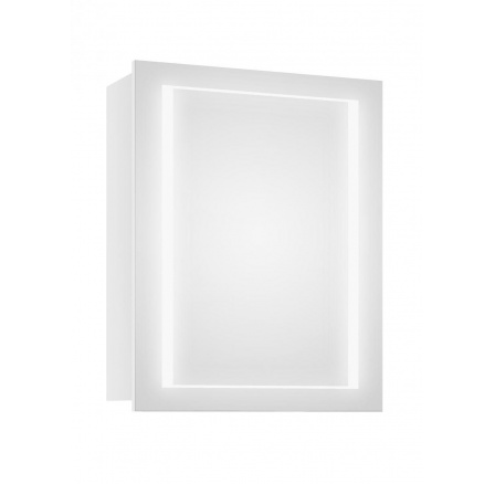 Kúpeľňová skrinka so zrkadlom Austin LED E50 biela