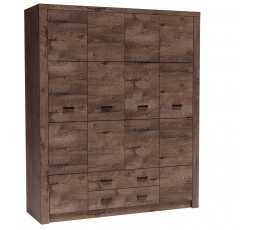 Skriňa INDIANAPOLIS I18 Jaseň tmavý