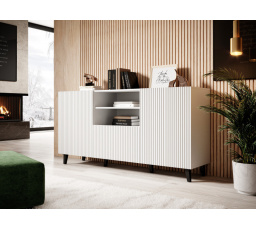 Komoda PAFOS 150 2D1S, Biela