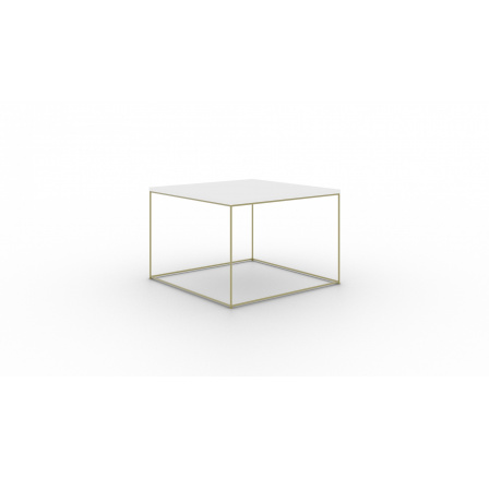 Konferenčný stolík Roni Zlatý+Biely Lesk
