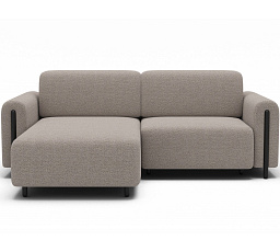 Rohová sedacia súprava ACOSSTA - Ľavá, Royal 18/Čierna