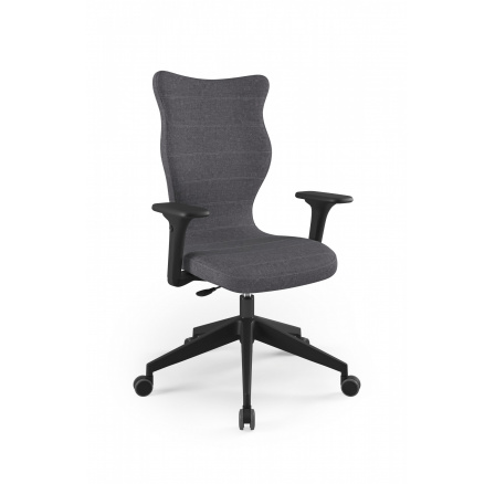 Kancelárske otočné kreslo NERO , čierne Palladium 01 veľkosť 7