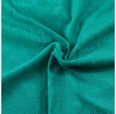 Froté prestieradlo tmavozelené 100x200