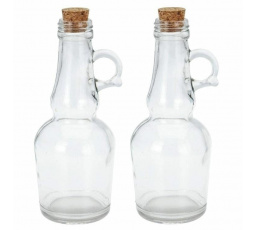 Súprava na olej a ocot so sklenenou zátkou