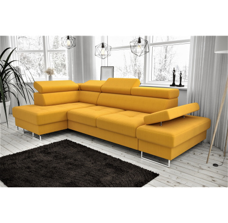 Rohová sedacia súprava GALAXY MINI 170x280 Vta53 žltá - rýchle odoslanie Rohová sedacia súprava GALAXY MINI 170x280 Vta53 žltá - rýchle odoslanie