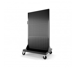 Dielenská stena, tabuľa na náradie MARIUSZ, 965 x 1555 x 610 mm, All Black: čierna