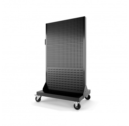 Dielenská stena, tabuľa na náradie MARIUSZ, 965 x 1555 x 610 mm, All Black: čierna Dielenská stena, tabuľa na náradie MARIUSZ, 965 x 1555 x 610 mm, All Black: čierna