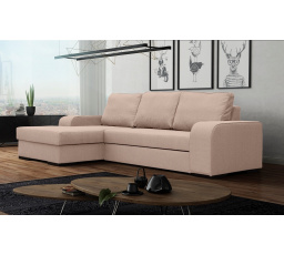 Rohová sedacia súprava Frogo L ružová